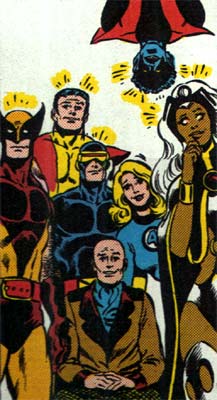 [Foto di gruppo degli X-Men]