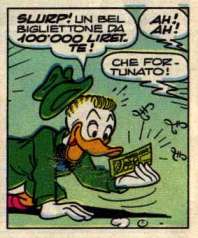 [Un bel bigliettone da 100.000 lirette!]