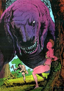 [Un'immagine da "Classic X-Men", disegnato da John Bolton]